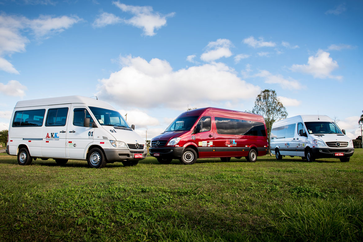 AVK Transportes - Frota - Transporte escolar, universitário, viagens e eventos