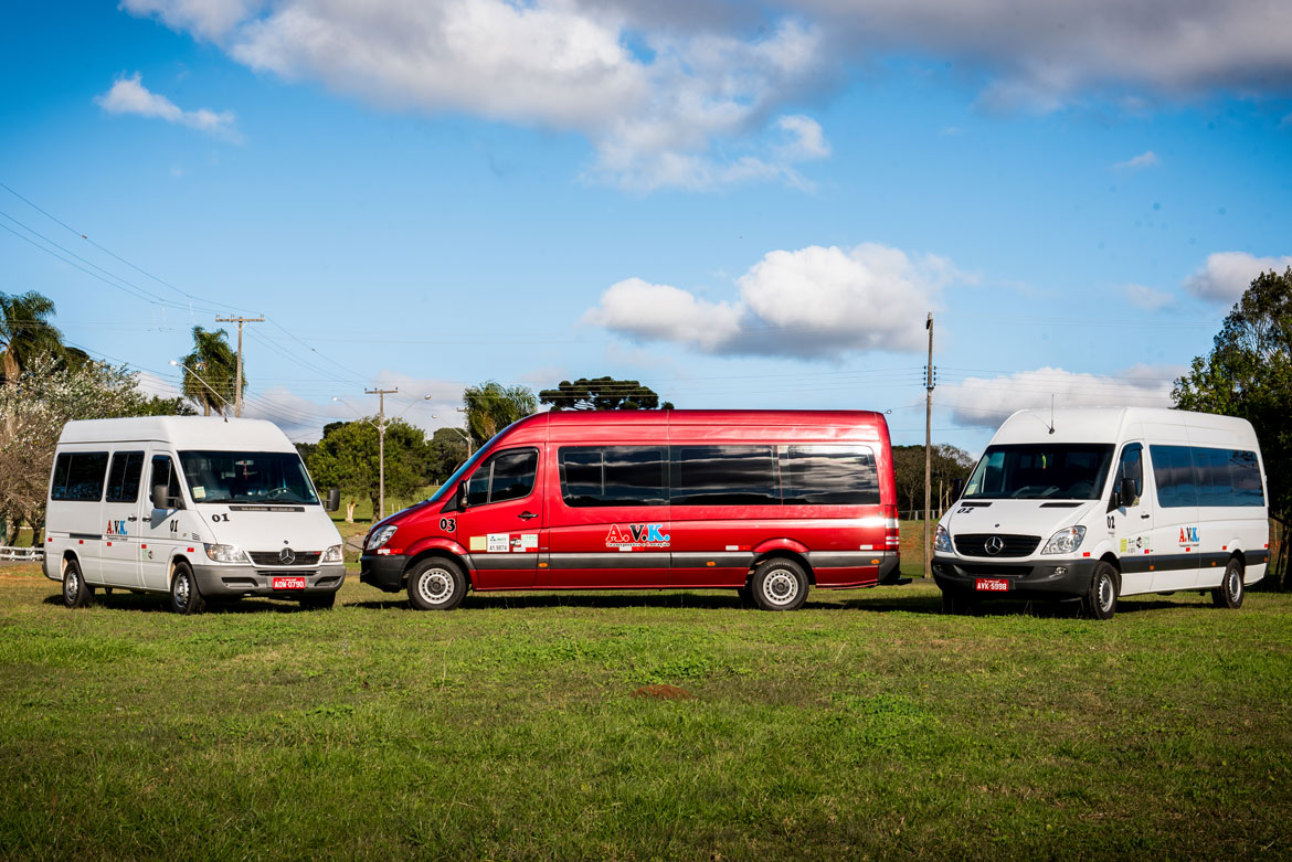 AVK Transportes - Frota - Transporte escolar, universitário, viagens e eventos